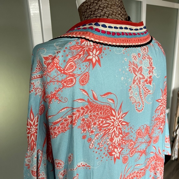 ANTHROPOLOGIE PERSEPHONE KIMONO SIZE ONE SIZE - Picture 4 of 6
